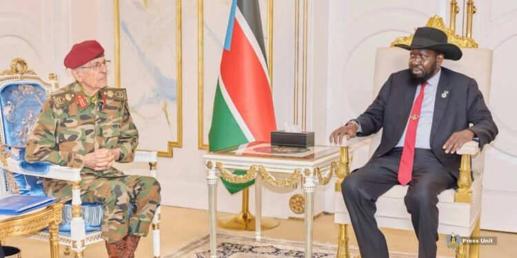 Israeli Veteran David Uri Ben-Uziel Awarded Honorary SSPDF General Rank by President Salva Kiir