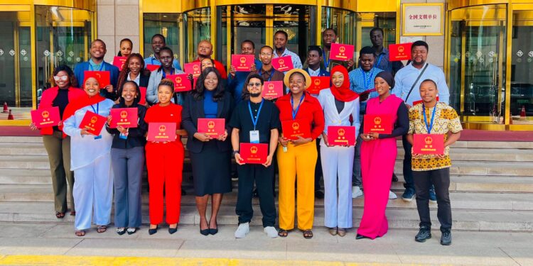 Hot In Juba’s Dhieu Garang Completes High-Level Journalism Program in China